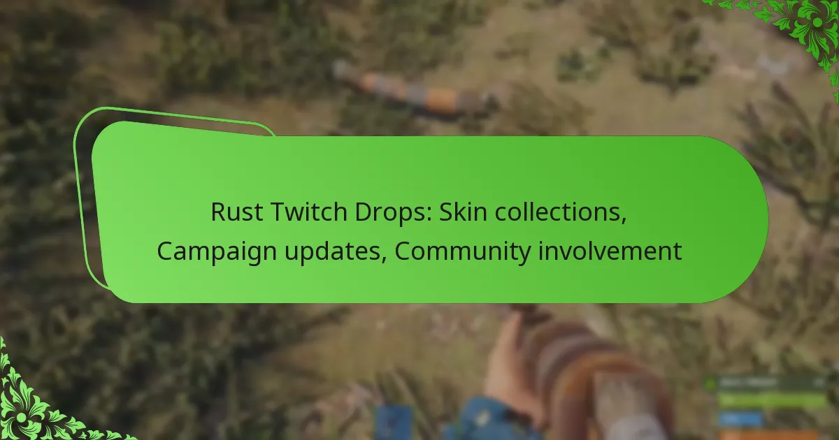 Rust Twitch Drops: Skin collections, Campaign updates, Community involvement